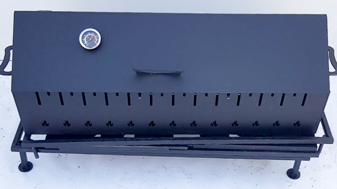 Мангал-барбекю Садовый с 2 ​​боковыми полками