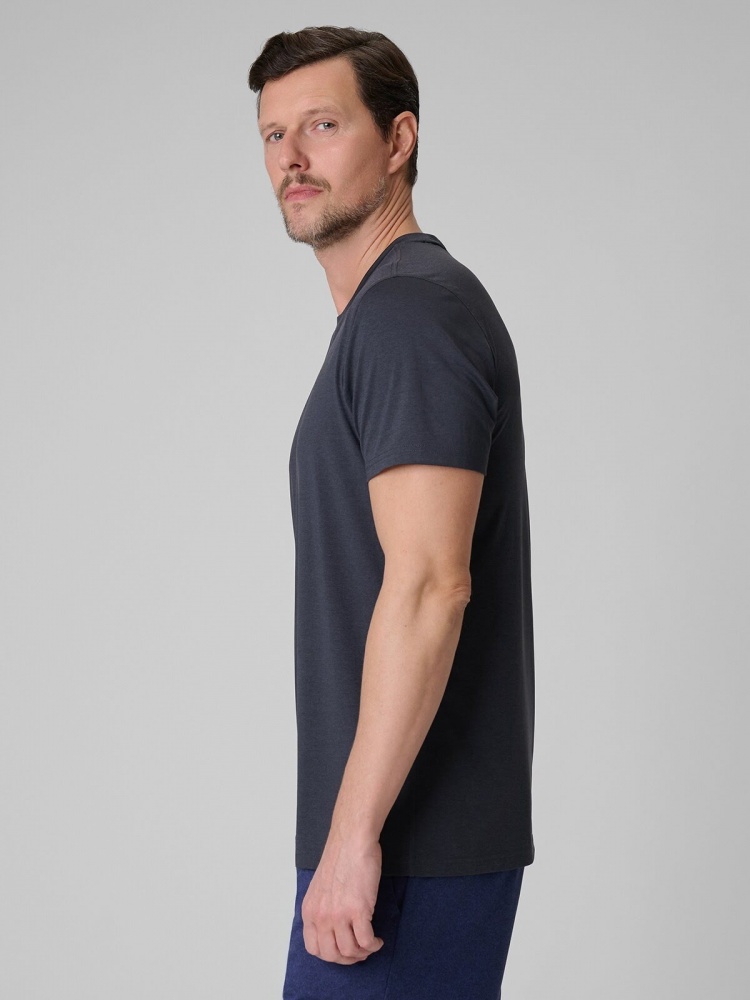 Футболка 4F TSHIRT FNK M2140 4FWSS26TFTSM2140-21M р.M сірий