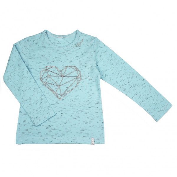 Футболка з довгим рукавом Danaya р.122 бірюзовий ШЯ19-103 