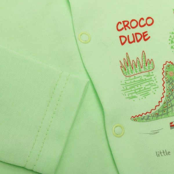 Боди детское Маленькие люди 436-110 р.62-68 салатовый