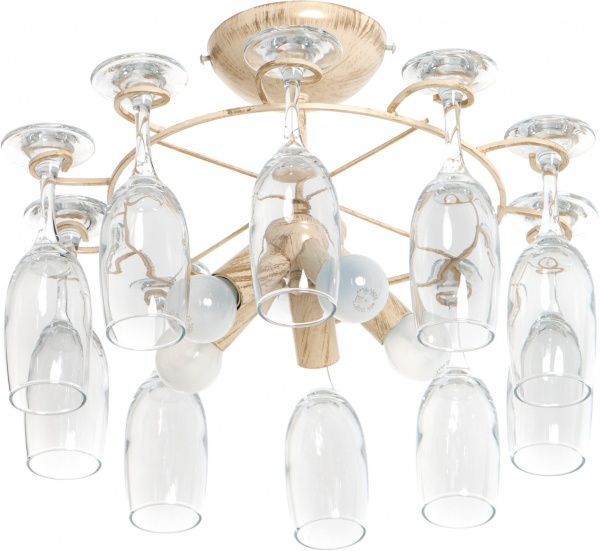 Люстра стельова Vitaluce 5xE14 бежевий V4215/5PL 