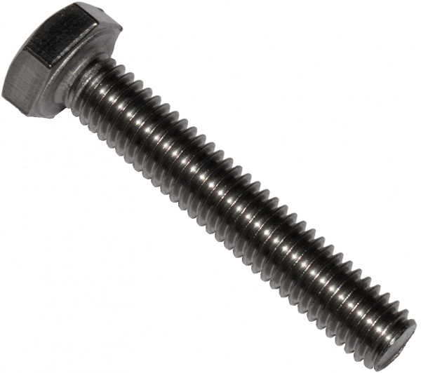 Болт метрический шестигранная головка нержавеющая сталь DIN 933 6x35 мм вес Expert Fix