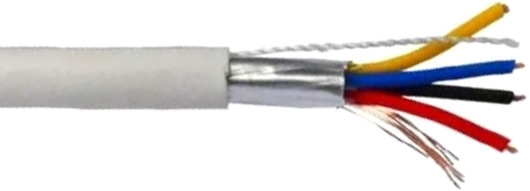 Кабель сигнальний багатожильний Vektor в екрані CCA 4х0,22 біметал 