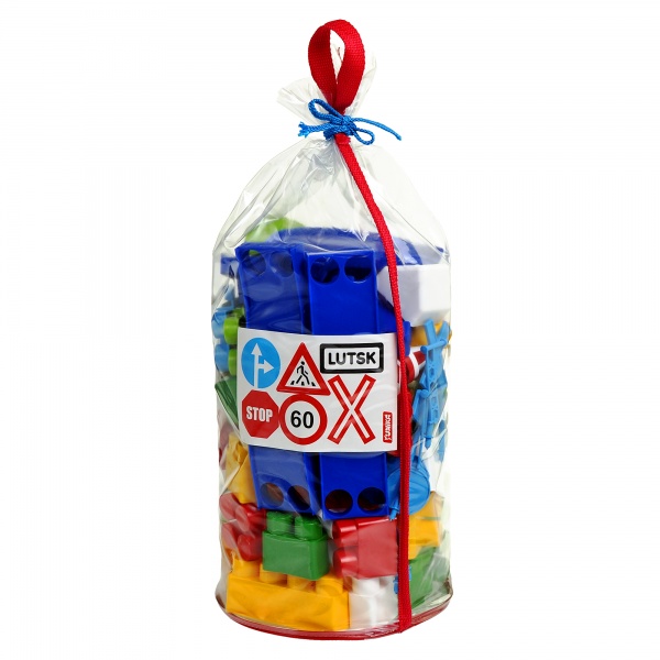 Конструктор ЮНІКА ЮНИ-БЛОК (70 деталей) 0712