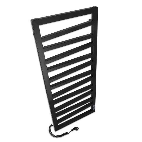 Рушникосушарка електрична Laris Міраж ЧФЧ11 500x1200 ліве підключення (чорний)