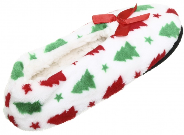 Взуття домашнє La Nuit ялиночки р.38/40 білий 