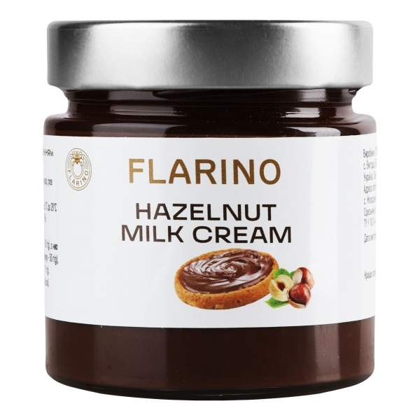 Паста шоколадно-ореховая Flarino Milk cream 200 г
