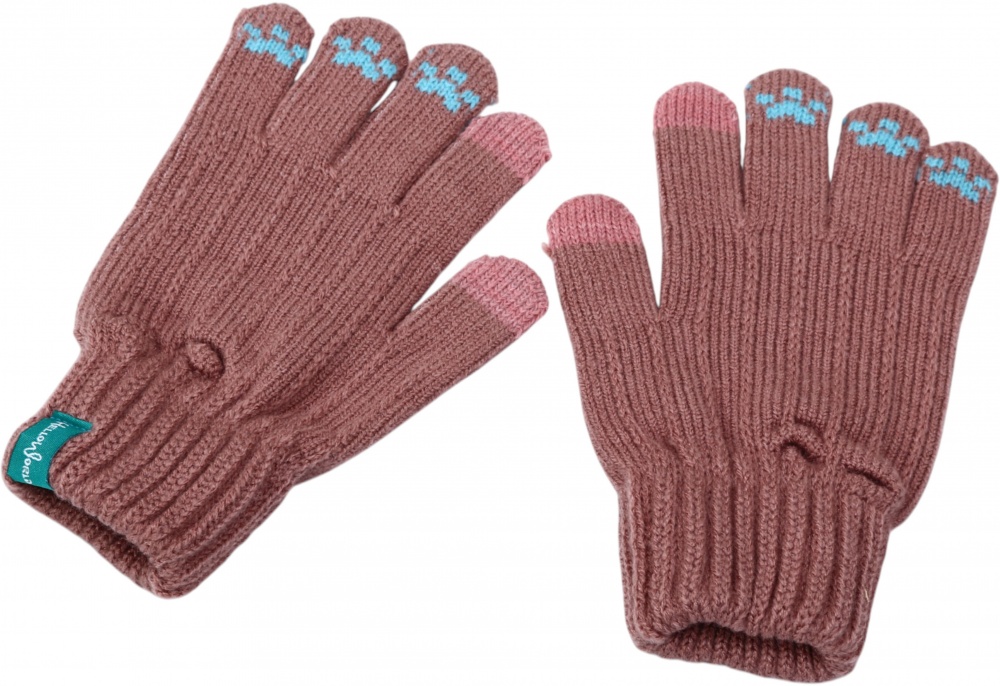 Рукавицы HW для девочек р.14-16 /розовый