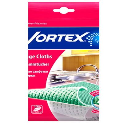 Салфетка Vortеx 18x20 см см 3 шт./уп. / разноцветный