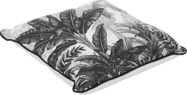 Подушка декоративная листья 45x45 см