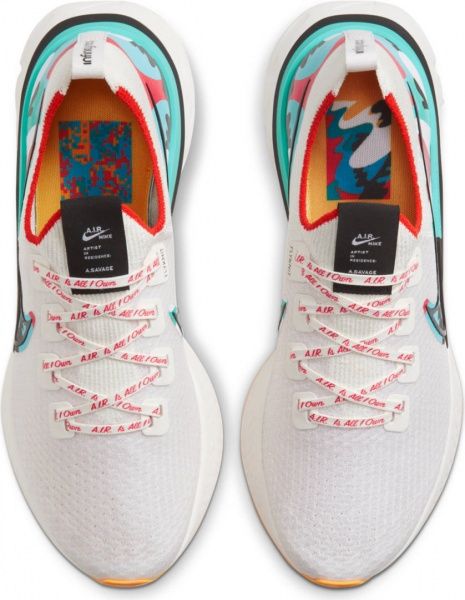 Кроссовки Nike REACT INFINITY RUN FK AS CV9312-100 р.US 9,5 черный