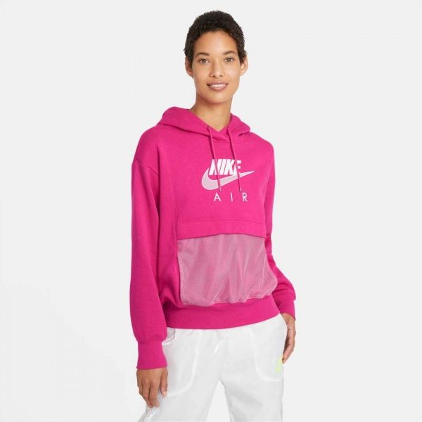 Джемпер Nike W NSW AIR HOODIE CZ8620-615 р. M рожевий