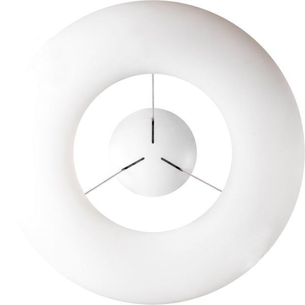 Люстра светодиодная Светкомплект Cloud PLN-72W+24W OP RC 96 Вт белый матовый 