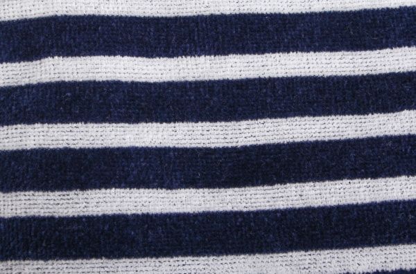 Рушник пляжний Stripe 86x160 см темно-синій Mundotextil 