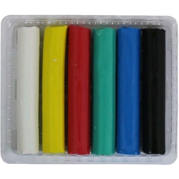 Пластилін Eco Чисті руки 6 кольорів 100 г 7625 CLASS