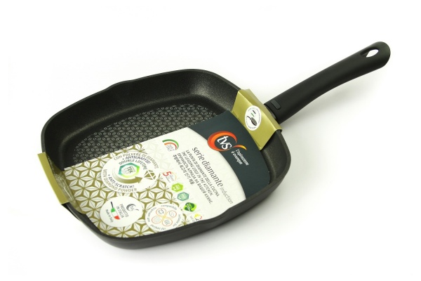 Сковорода-гриль Diamante Induction 28х28 см TVS