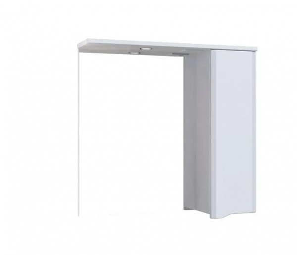 Aquarius Lion з шафкою та підсвічуванням 70 білий 