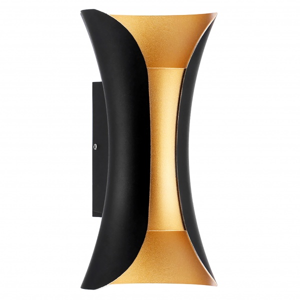 Світильник садовий HOROZ ELECTRIC Marvel-10 1x10 Вт /чорний/золотий 076-052-0010-030 