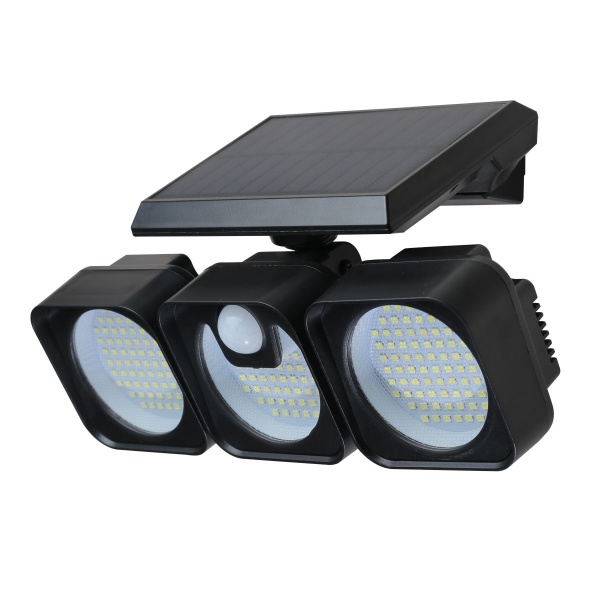 Светильник на солнечной батарее STRÜHM SIREN 7 Вт IP65 черный 