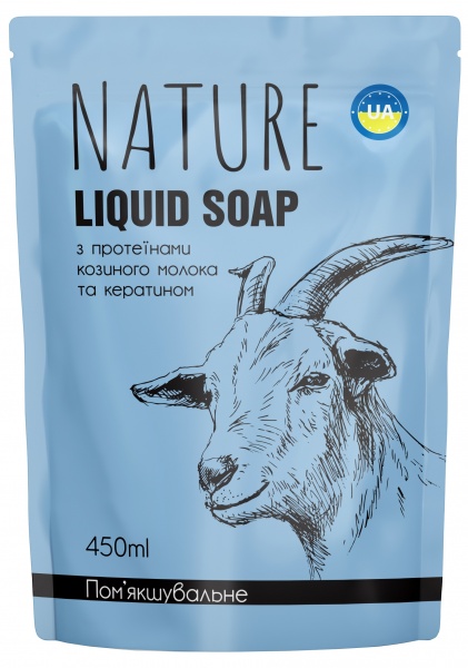 Мыло жидкое Bioton Протеины козьего молока 450 мл 12 шт./уп.