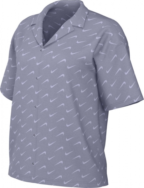 Поло Nike W NSW EVRDY MOD WVN SS TOP DV7930-519 р.M фиолетовый