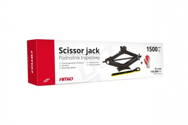 Домкрат механічний ромбічний AMiO 1,5 т