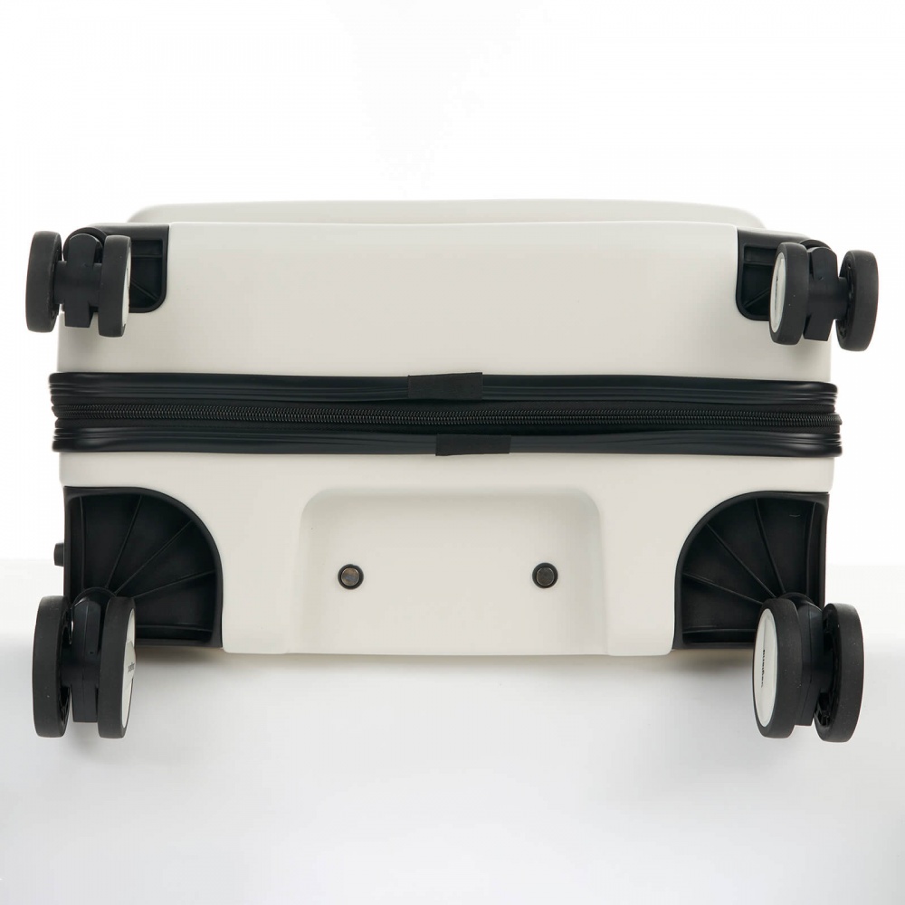 Чемодан Bagland VELO M 72 л белый