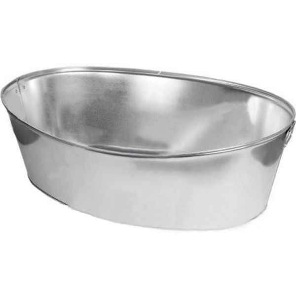 Ванная оцинкованная овальная 120 л