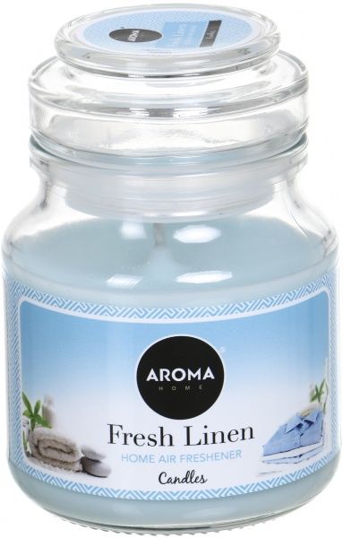 Свеча ароматическая Aroma Home Fresh Linen 130 г 