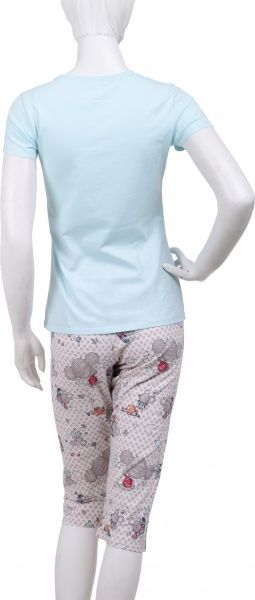Піжама жіноча Roksana Mouse 782/12008 р. S блакитний з бежевим 