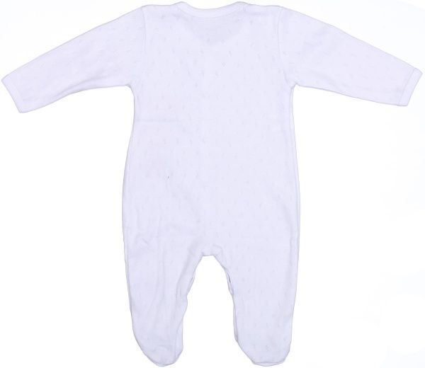 Комбинезон Маленькие люди 1068-123 р.56-62 белый с принтом 