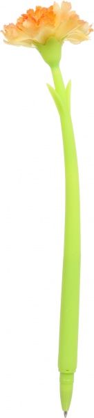 Ручка шариковая Оранжевая гвоздика 