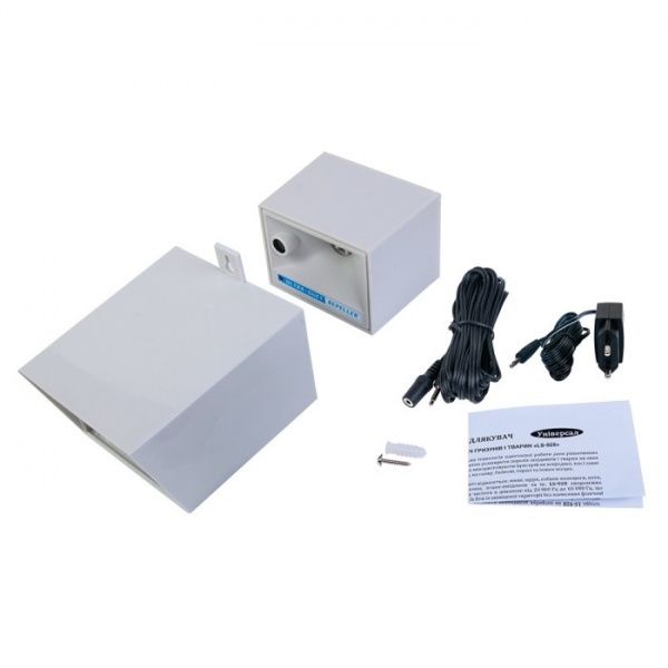 Ультразвуковий відлякувач Leaven від собак, котів, птахів, гризунів LS-928 універсальний