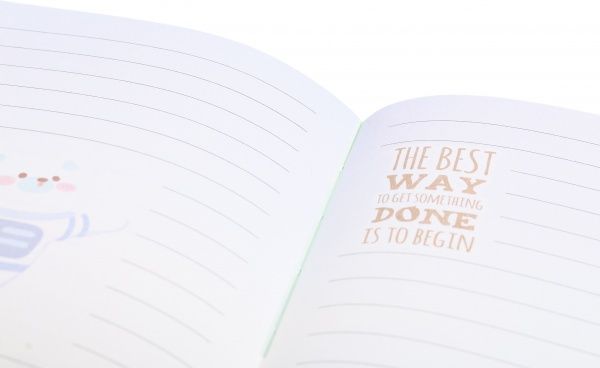 Блокнот подарунковий Цуценя зелений