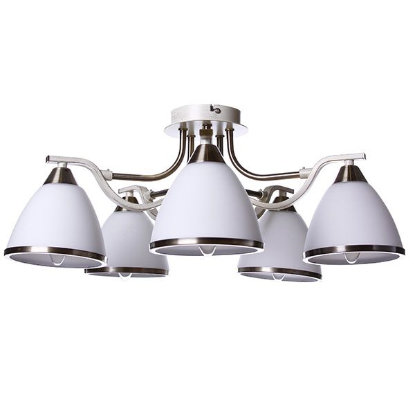 Люстра Altalusse INL-9288C-05 античная бронза/кофе