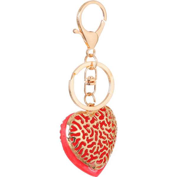 Брелок для рюкзаков Nota Bene Бриллиантовое сердце 5х10 см