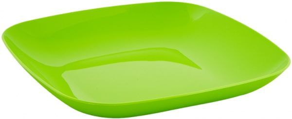 Тарелка Мульти 190х190 салатовый Алеана