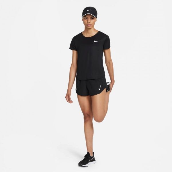 Шорты Nike W NK DF TEMPO RACE SHORT DD5935-010 р. M черный