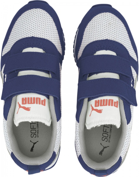 Кроссовки Puma R78 V PS 37361714 р.UK 10 бело-синий