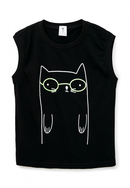 Футболка для хлопчиків Роза р.128 чорний 210130 