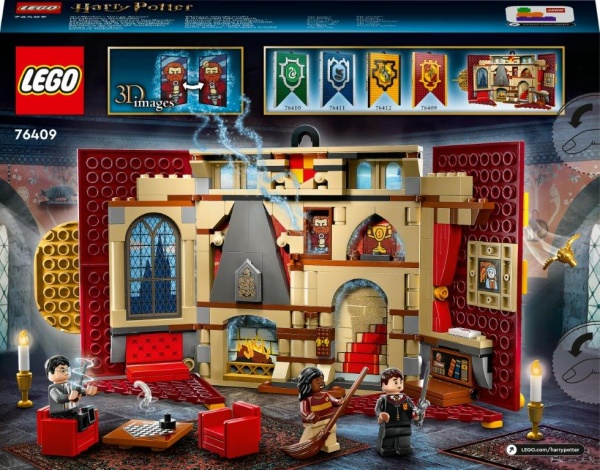 Конструктор LEGO Harry Potter Вымпел факультета Гриффиндор 76409