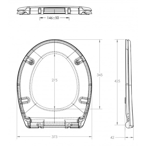 Сиденье для унитаза Koller Pool Trend М C9