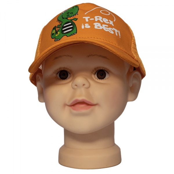 Бейсболка Devilon 3-8 лет р.48-54 желтый 518912 