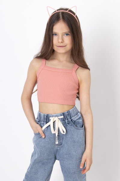 Кроп-топ для дівчаток Mevis 4606 10 р.140 рожевий 4606 