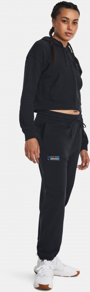 Штани Under Armour PJT ROCK HW TERRY PNT 1380196-001 р. L чорний