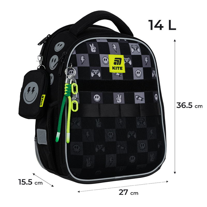 Рюкзак каркасний KITE Education Game On K25-555S-5