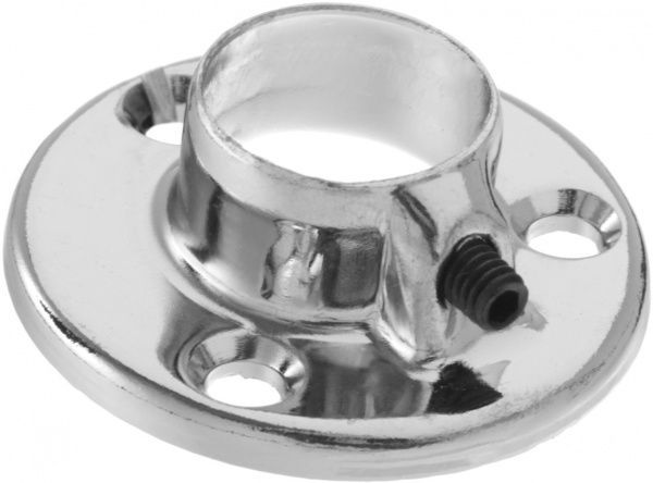 Фланець для труби  DC d16 мм сталевий хром