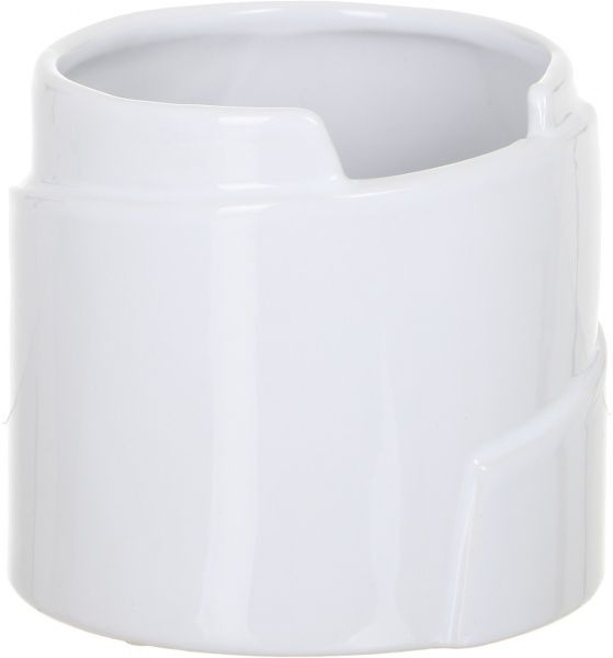 Ваза Кантри 15,5х14,5 см белая