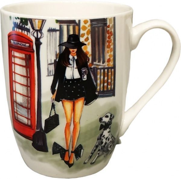 Чашка City Style Yoke 400 мл Color M0520-NBM400-03 Milika