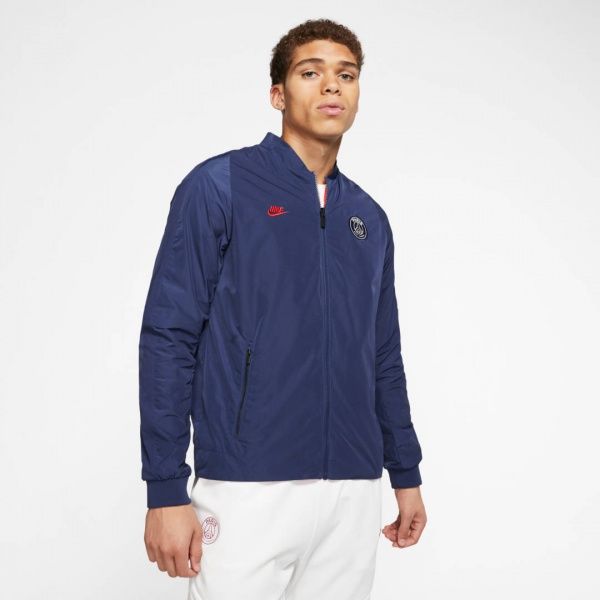 Джемпер Nike PSG M NSW NK JKT AUT CL CI1311-414 р. M червоний